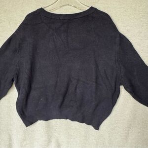 Zara Women's navy Sweater L